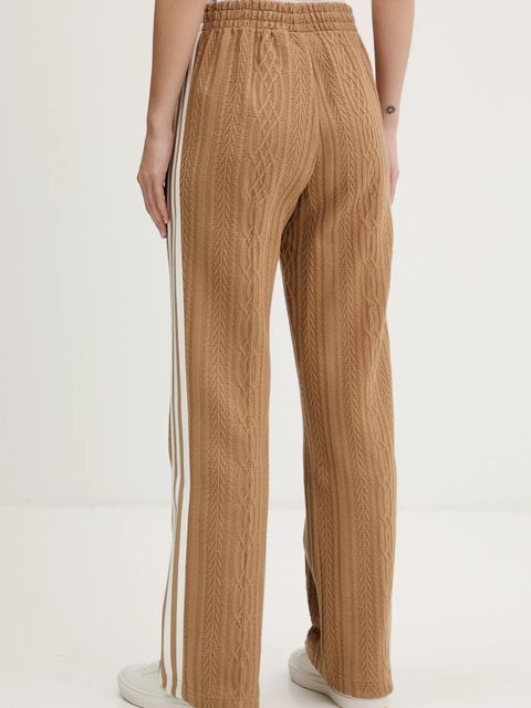 adidas Originals spodnie dresowe damskie kolor zielony wzorzyste KS7802