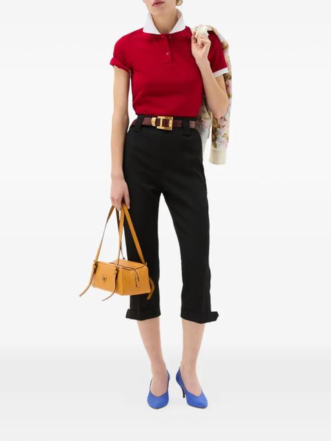 Versace tab-cuff trousers - Black - zdjęcie produktu nr 2