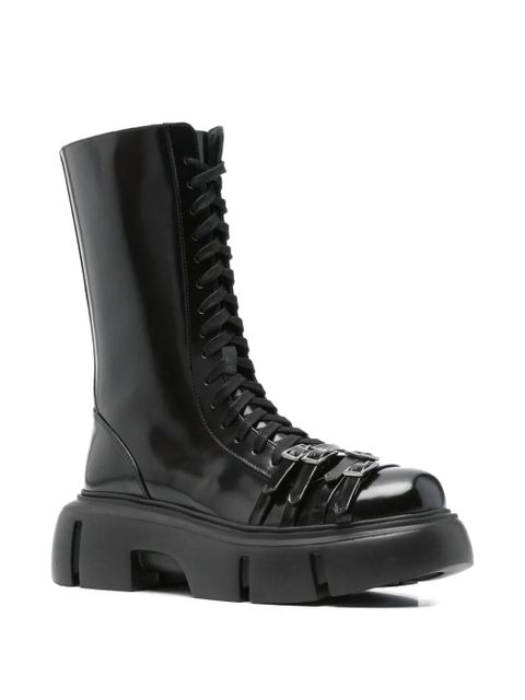 Simone Rocha Tracker lace-up platform boots - Black - zdjęcie produktu nr 2