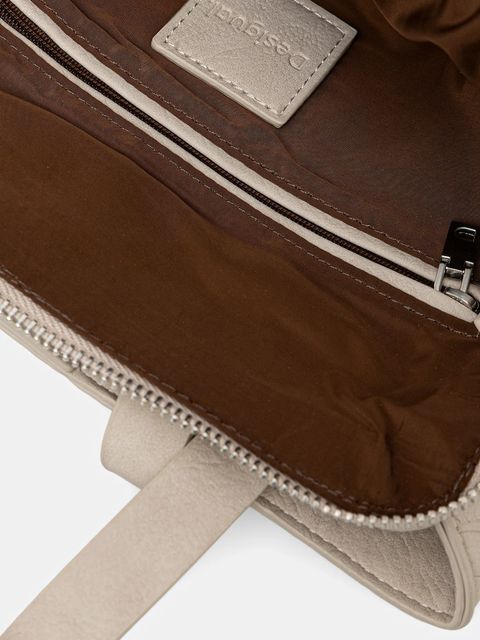 Desigual torebka NEW PATCH 1 CHOCO kolor brązowy 25WAXPBO