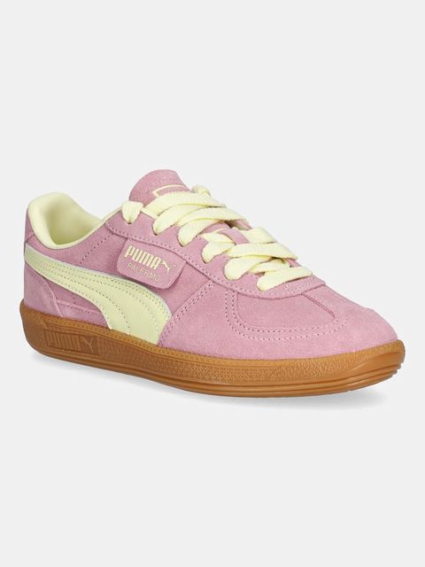 Puma sneakersy zamszowe Palermo Cobalt Glaze kolor różowy 396463 - zdjęcie produktu nr 1