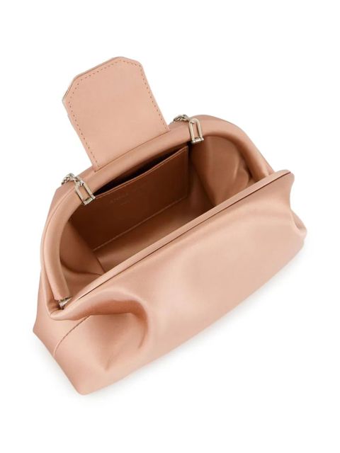 Amina Muaddi Camelia chain-strap clutch - Pink