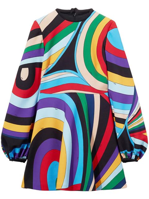 PUCCI Iride-print mini dress - 17 - zdjęcie produktu nr 1