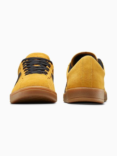 Converse sneakersy skórzane All Star Classic Trainer kolor żółty A15621C