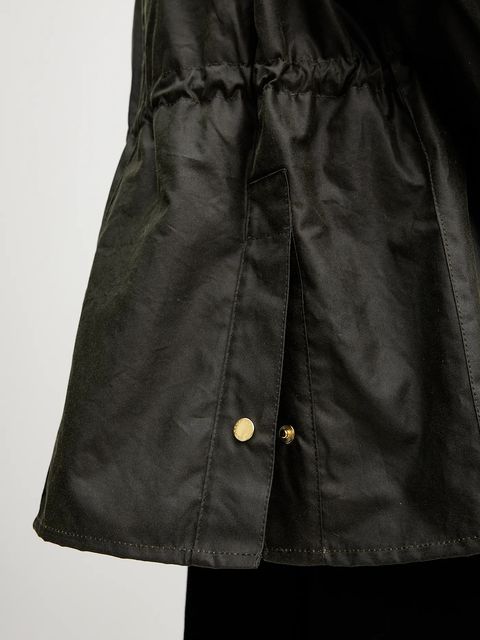 Barbour kurtka bawełniana Aberford kolor zielony przejściowa LWX1520