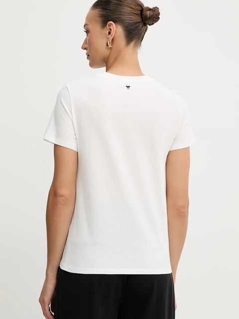 Weekend Max Mara t-shirt bawełniany GUGLIA damski kolor biały 2525976031600