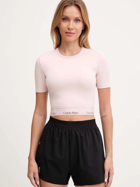 Calvin Klein Performance t-shirt treningowy kolor różowy LVGWS5K144 - zdjęcie produktu nr 1