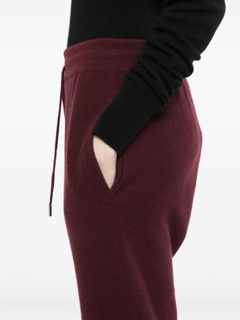 Versace drawstring trousers - Red