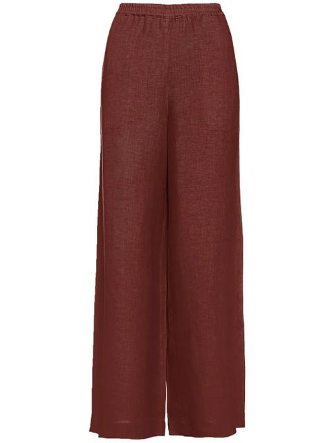 ERES Select wide-leg trousers - Brown - zdjęcie produktu nr 1