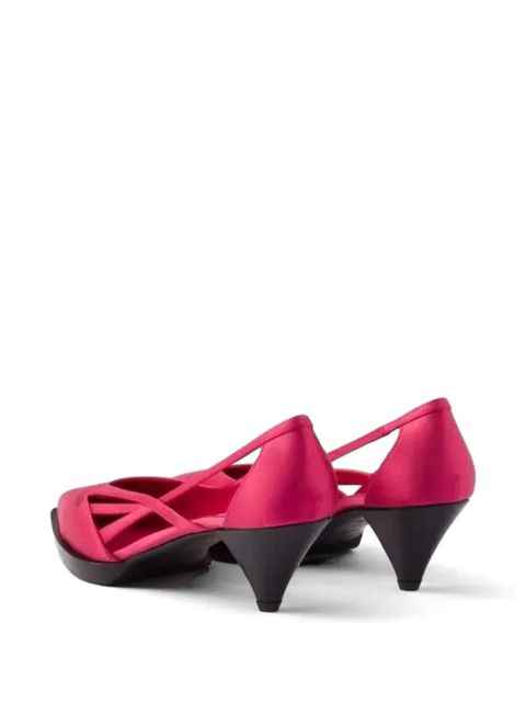 Prada cutout detail pumps - Pink