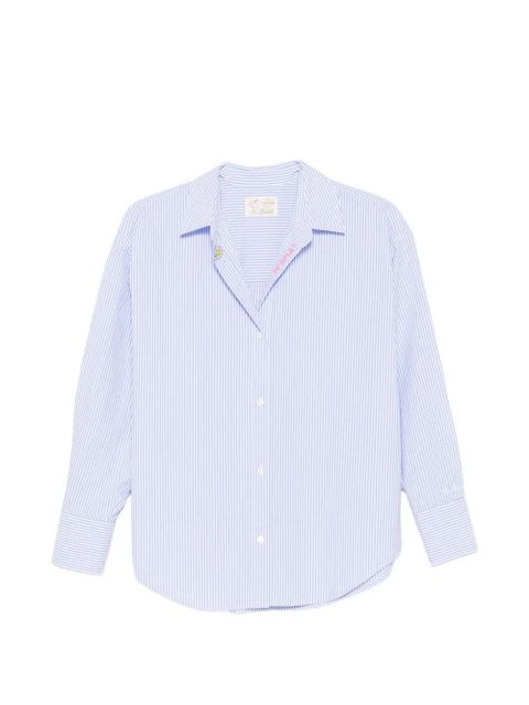 MC2 Saint Barth Cristal striped shirt - Blue - zdjęcie produktu nr 1