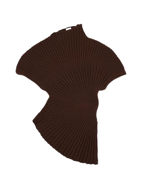 Cult Gaia Annemie ribbed top - Brown - zdjęcie produktu nr 1