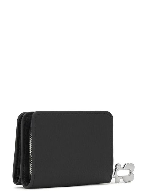 Tous portfel skórzany FOLD damski kolor czarny 2002306051 - zdjęcie produktu nr 2