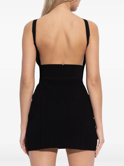 Sportmax Monviso ribbed bodycon dress - Black