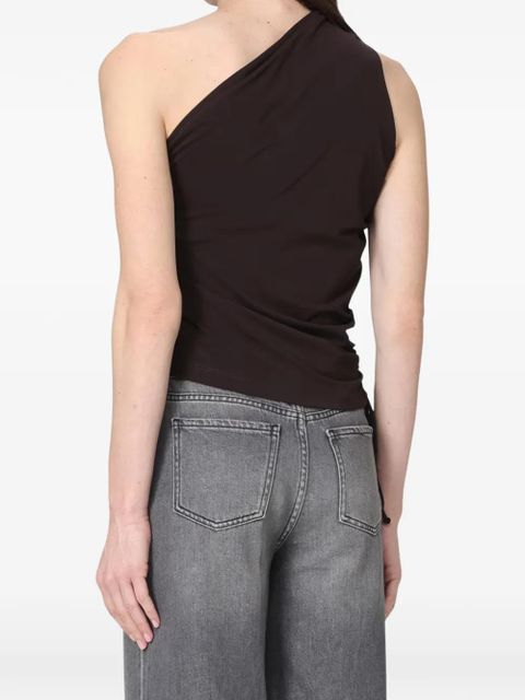 PINKO knot ruched top - Brown - zdjęcie produktu nr 2