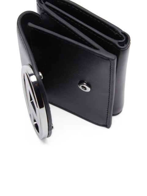 Diesel 1DR leather wallet - Black - zdjęcie produktu nr 2