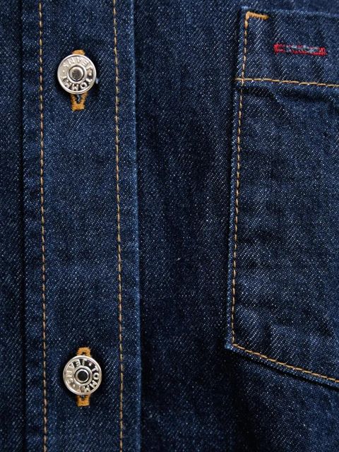 Tommy Jeans kurtka jeansowa kolor granatowy przejściowa oversize DW0DW20567