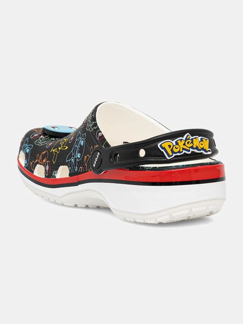 Crocs klapki Classic Pokemon Print Clog damskie kolor multicolor 211343