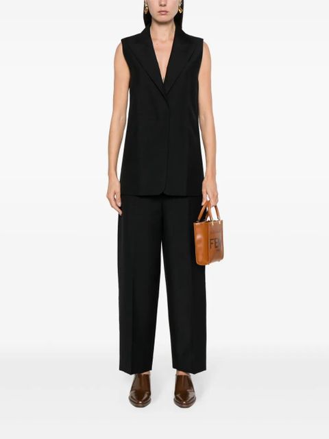 FENDI peak-lapel waistcoat - Black - zdjęcie produktu nr 2
