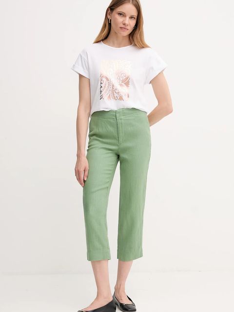 Pedro del Hierro t-shirt bawełniany damski kolor biały 4539638