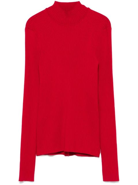 TWINSET ribbed sweater - Red - zdjęcie produktu nr 1