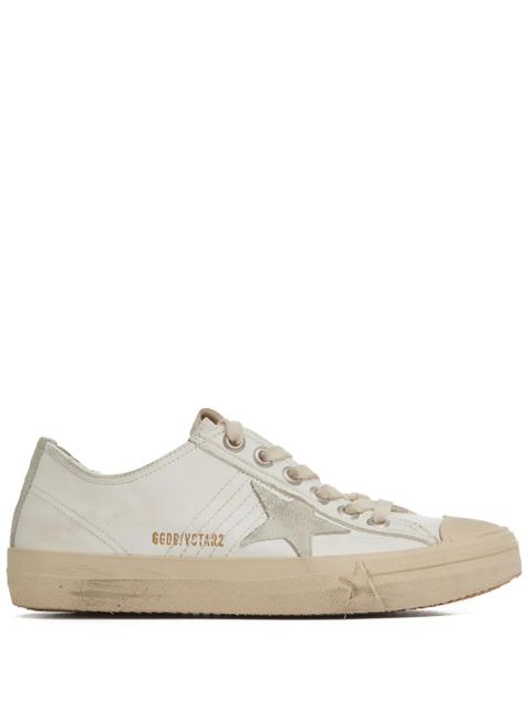 Golden Goose V-Star leather sneakers - Neutrals - zdjęcie produktu nr 1