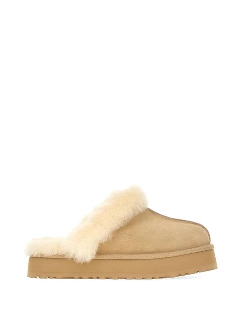 UGG Disquette shearling-trim mules - Neutrals - zdjęcie produktu nr 1