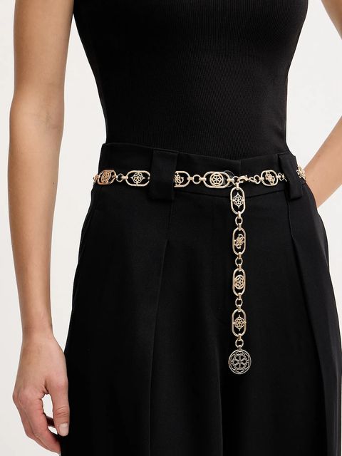 Guess pasek damski kolor złoty BW9294 P5420