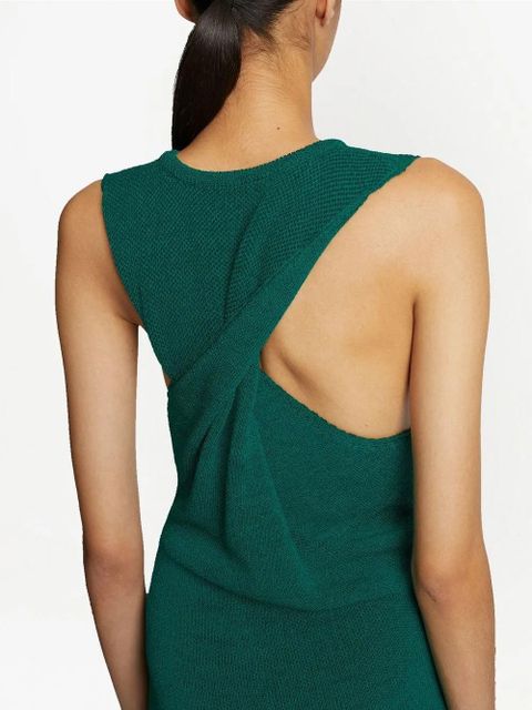Proenza Schouler twisted knit dress - Green