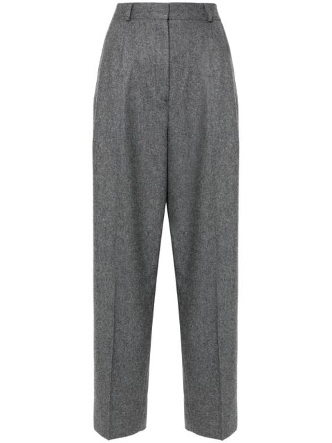 TOTEME double-pleated tailored trousers - Grey - zdjęcie produktu nr 1