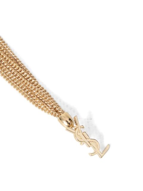 Saint Laurent chain Cassandre bracelet - Gold - zdjęcie produktu nr 2