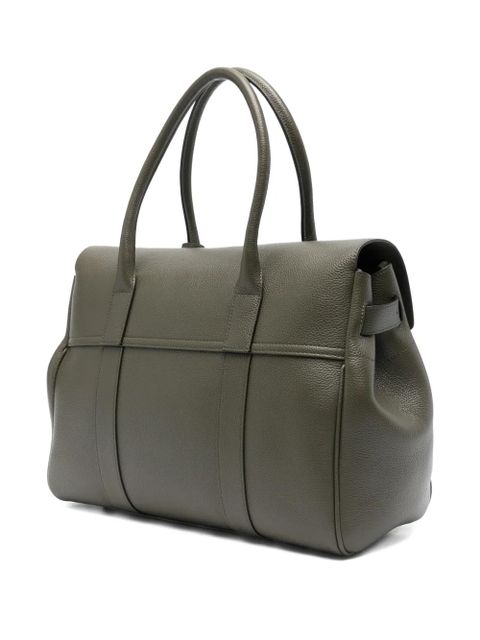 Mulberry Bayswater flap-top leather tote bag - Green