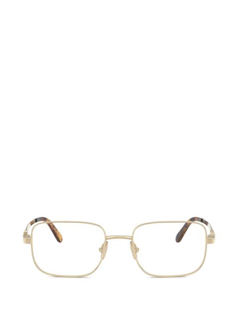 Miu Miu Eyewear square-frame glasses - Gold - zdjęcie produktu nr 1