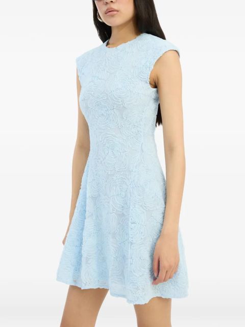 ROTATE BIRGER CHRISTENSEN mesh mini dress - Blue