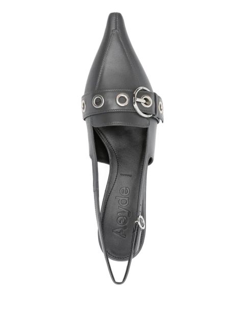 Aeyde 40mm Davina pumps - Grey