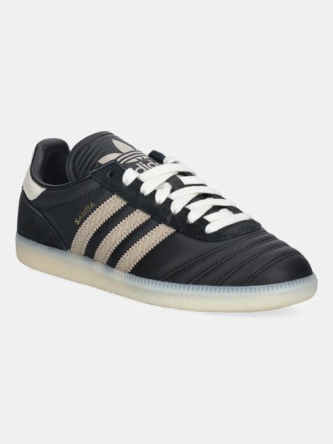 adidas Originals sneakersy skórzane Samba Jp damskie kolor czarny JR0963 - zdjęcie produktu nr 1