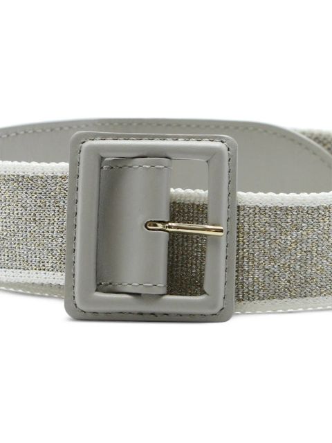 Missoni knitted belt - Silver