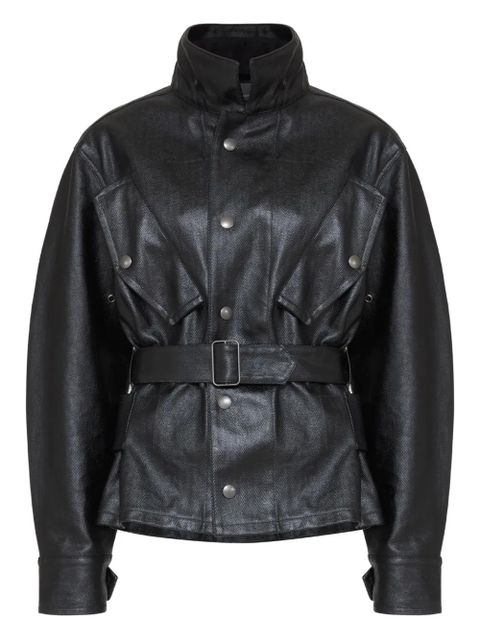 Maison Margiela cotton coated jacket - Black - zdjęcie produktu nr 1