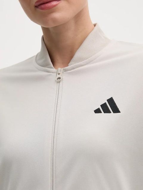 adidas dres 3-Stripes damski kolor beżowy JY1769