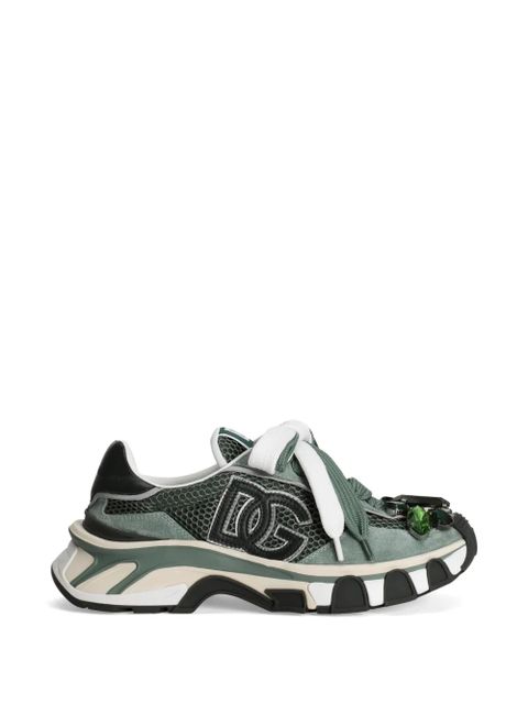 Dolce & Gabbana DG Country Road textile sneakers - Green - zdjęcie produktu nr 1