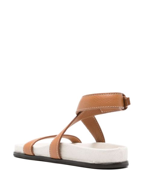 TOTEME The Chunky leather sandals - Neutrals - zdjęcie produktu nr 2