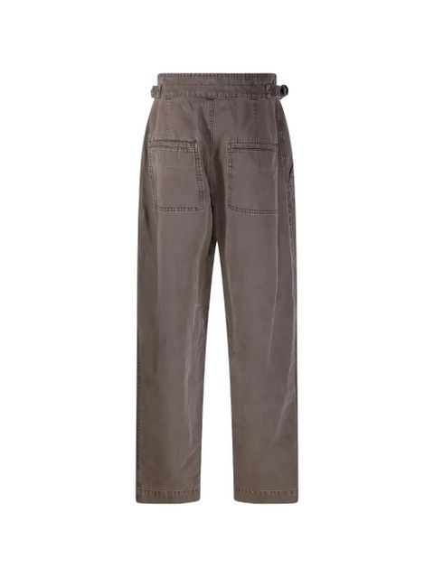 ISABEL MARANT pleated trousers - Brown - zdjęcie produktu nr 2