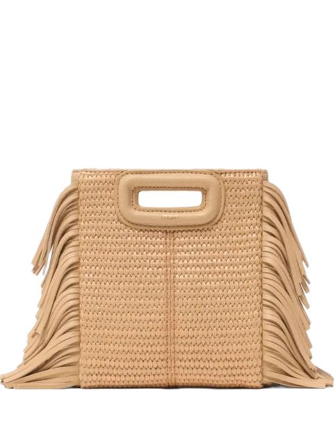 Maje braded shoulder bag - Neutrals - zdjęcie produktu nr 1