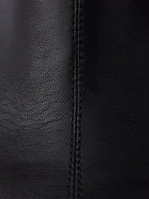 Prada triangle-logo zip ankle boots - Black