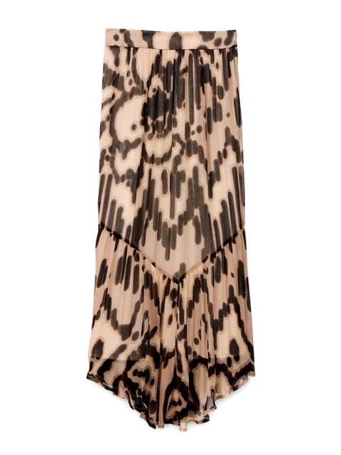 Ba&Sh Aley printed maxi skirt - Pink - zdjęcie produktu nr 2