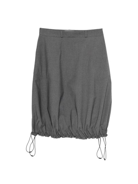 Coperni balloon-shape midi skirt - Grey - zdjęcie produktu nr 1