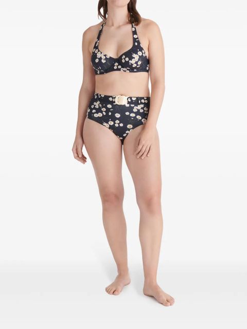 ERES Discret high-waisted bikini bottoms - Black