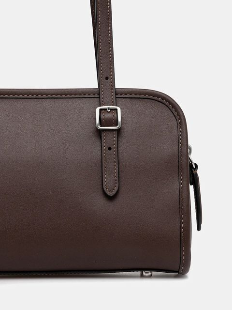 Coach torebka skórzana Glovetanned leather swing kolor brązowy CM565