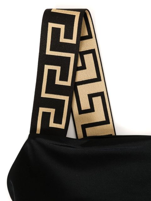 Versace Greca Border one-piece swimsuit - Black