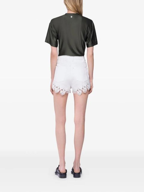 Rabanne cropped t-shirt - Green